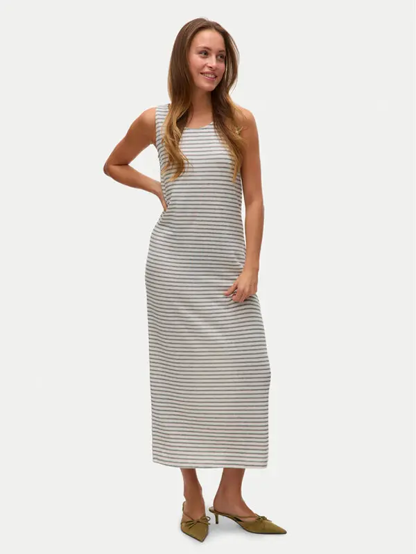 Vero Moda Vero Moda Haljina za svaki dan Gina 10327658 Bež Regular Fit