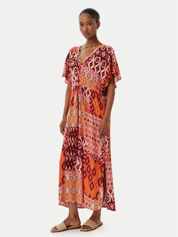Vero Moda Vero Moda Haljina za svaki dan Menny 10303701 Narančasta Regular Fit