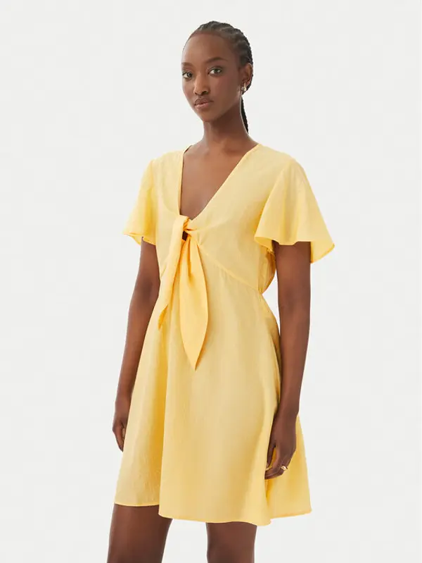 Vero Moda Vero Moda Haljina za svaki dan Vira 10340739 Žuta Regular Fit
