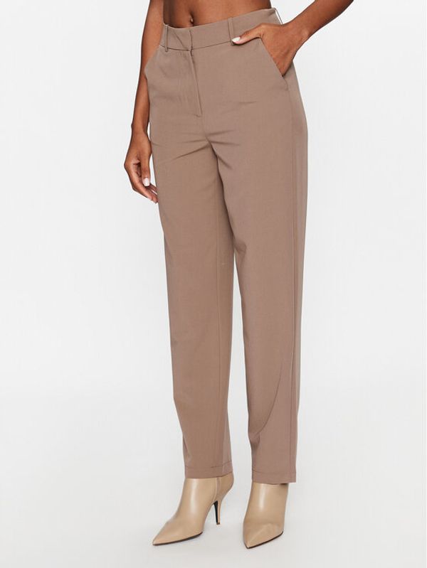 Vero Moda Vero Moda Hlače 10261257 Smeđa Straight Fit