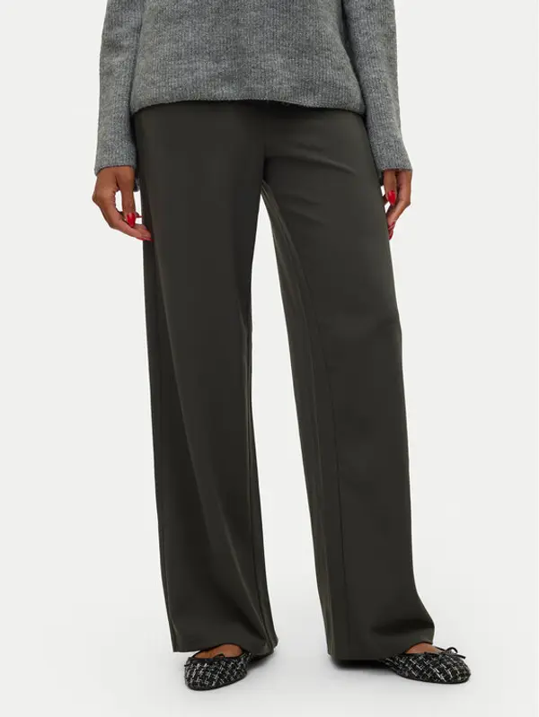 Vero Moda Vero Moda Hlače Berlin 10318454 Siva Wide Leg