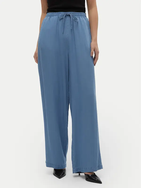 Vero Moda Vero Moda Hlače Bree 10304898 Plava Loose Fit