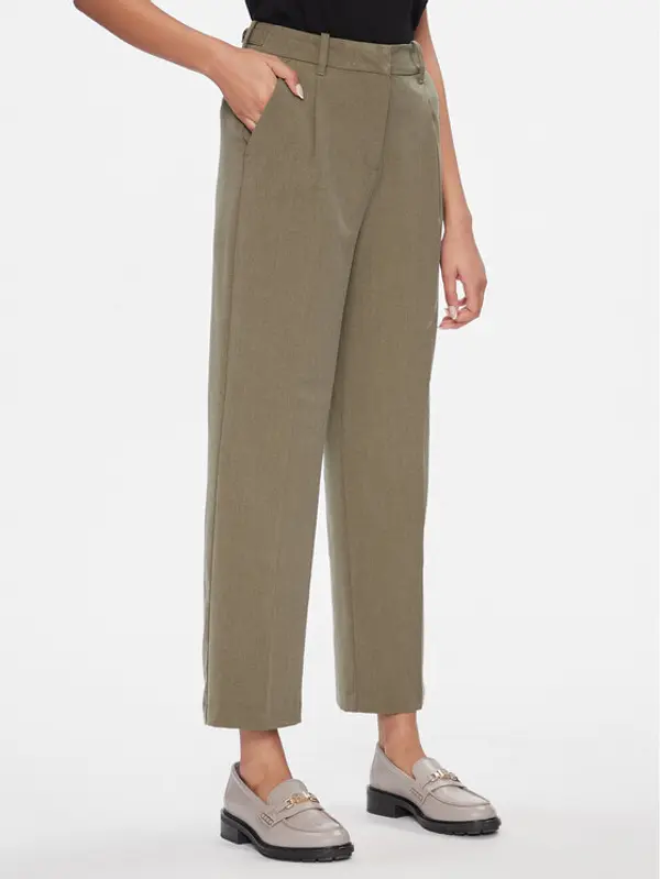 Vero Moda Vero Moda Hlače Britney 10299824 Bež Tapered Fit
