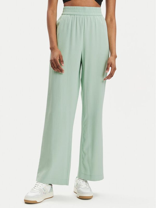 Vero Moda Vero Moda Hlače Carmen 10278926 Zelena Wide Leg