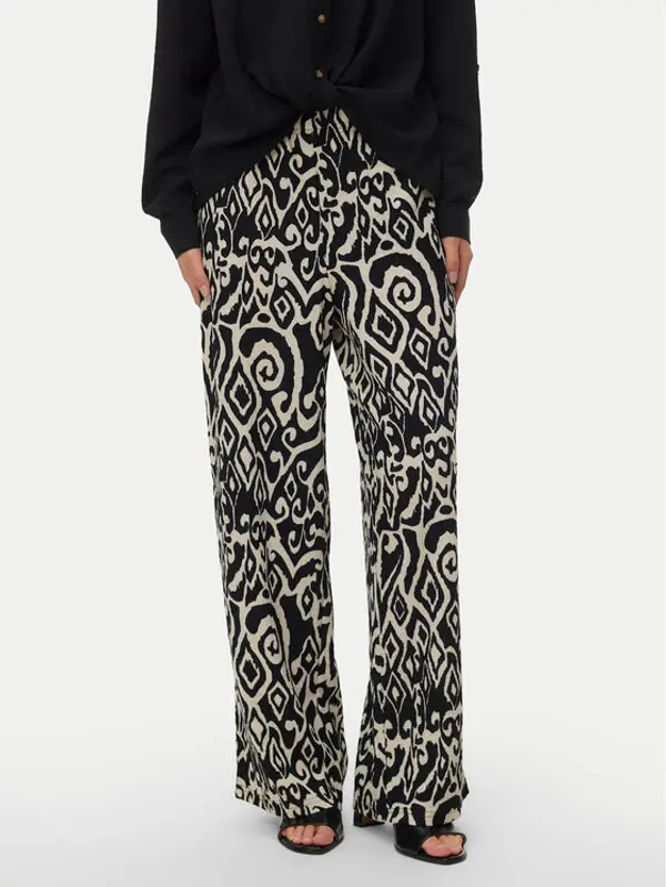 Vero Moda Vero Moda Hlače Friga 10339389 Bež Wide Leg