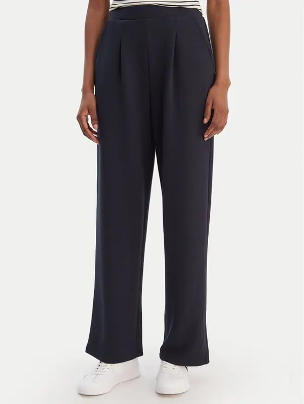 Vero Moda Vero Moda Hlače Hali 10339404 Tamnoplava Straight Fit
