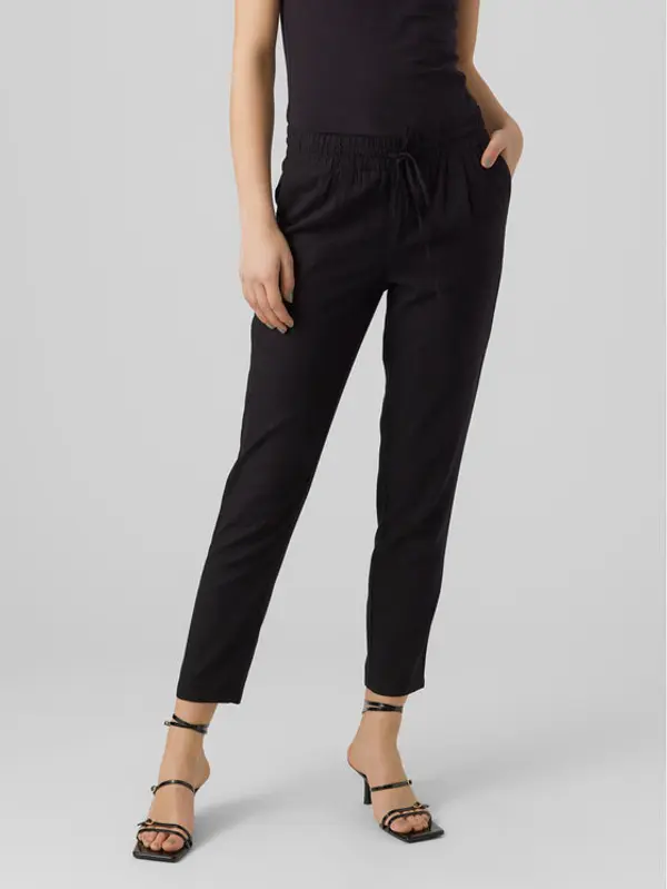Vero Moda Vero Moda Hlače Jesmilo 10279691 Crna Regular Fit