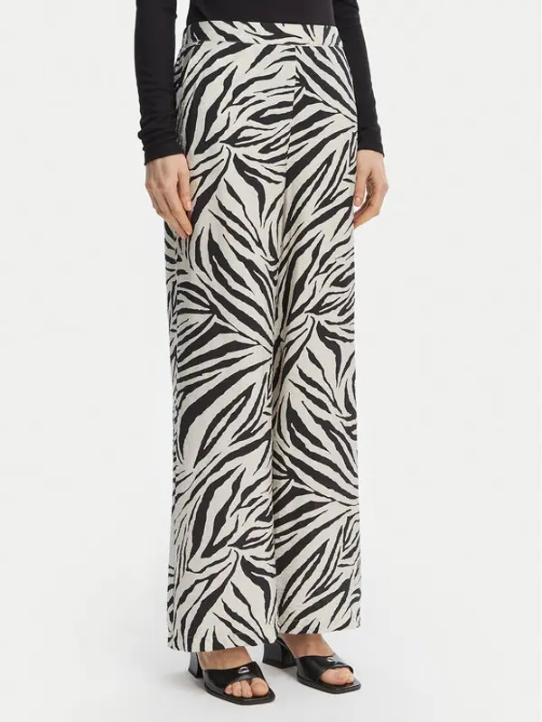 Vero Moda Vero Moda Hlače Josie 10303759 Bež Wide Leg
