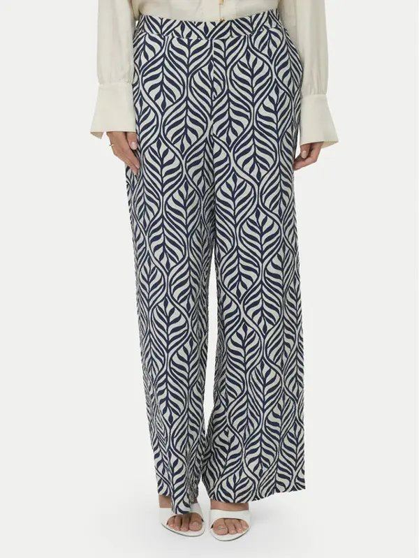 Vero Moda Vero Moda Hlače Josie 10303759 Tamnoplava Wide Leg