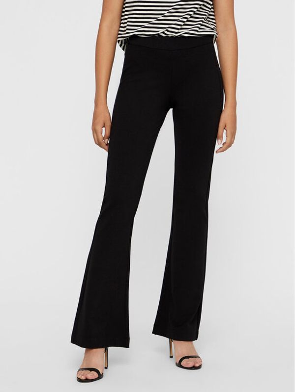 Vero Moda Vero Moda Hlače Kamma 10209858 Crna Flared Fit