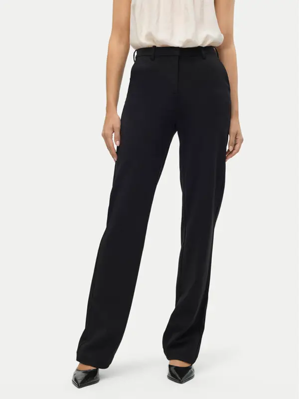 Vero Moda Vero Moda Hlače Maya 10267718 Crna Straight Fit