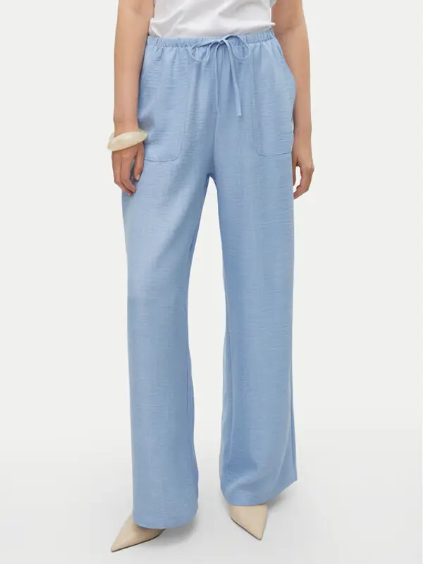 Vero Moda Vero Moda Hlače Melaney 10316385 Plava Loose Fit