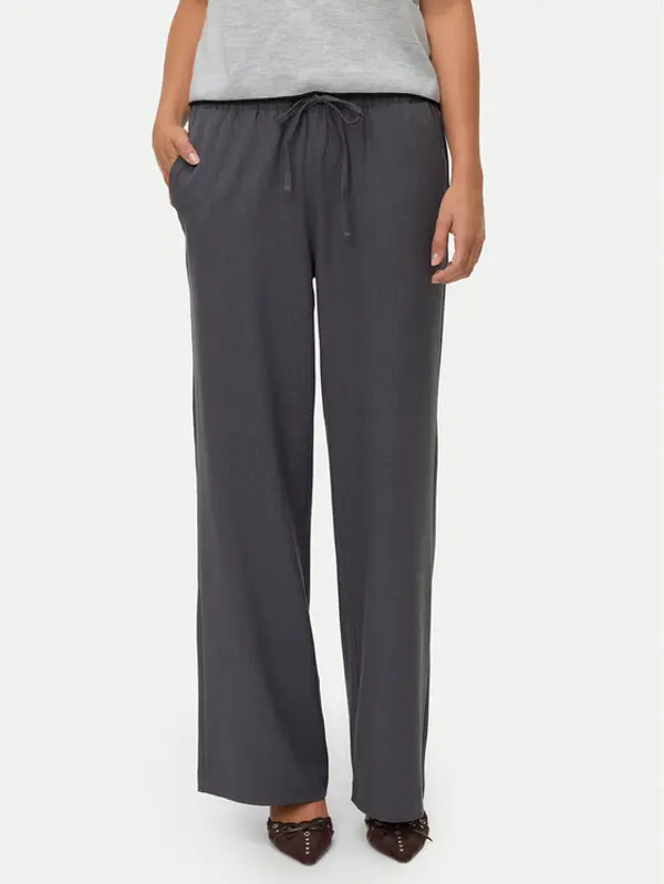 Vero Moda Vero Moda Hlače Milly 10331924 Siva Wide Leg