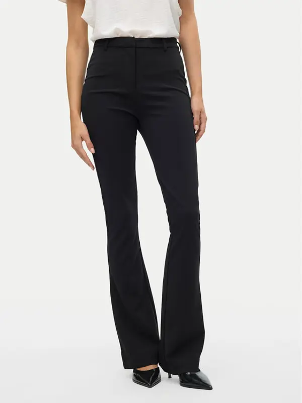 Vero Moda Vero Moda Hlače Vmamira 10250284 Crna Regular Fit