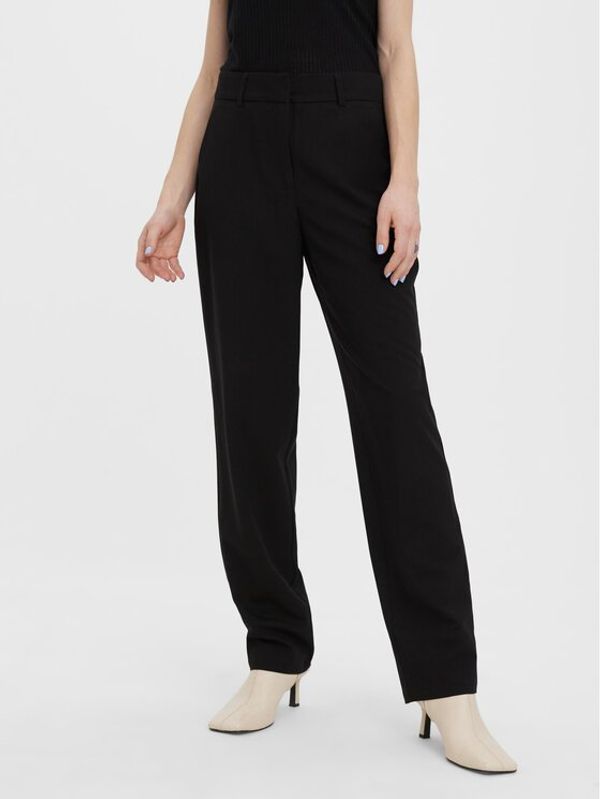 Vero Moda Vero Moda Hlače Zelda 10261257 Crna Straight Fit