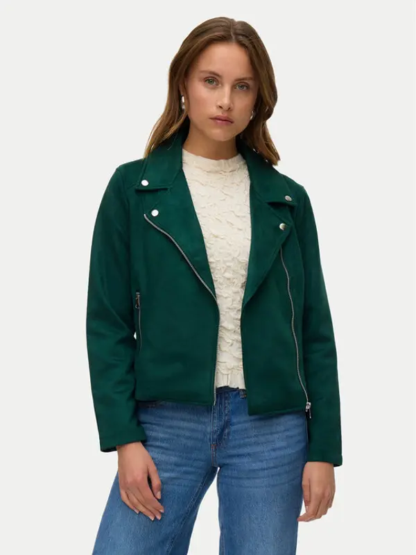 Vero Moda Vero Moda Jakna od imitacije kože Jose 10300938 Zelena Regular Fit