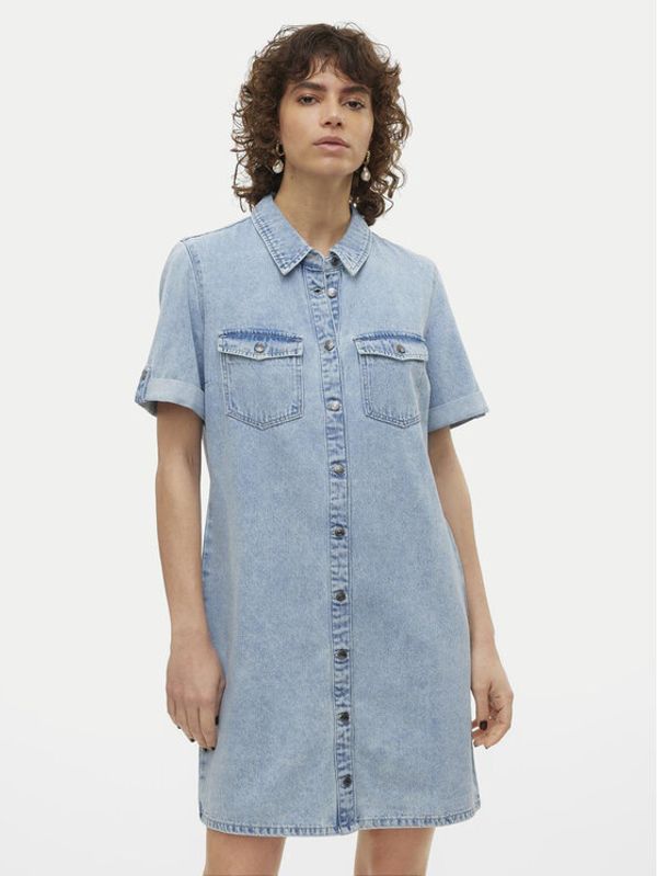 Vero Moda Vero Moda Jeans haljina Jennie 10309665 Plava Regular Fit