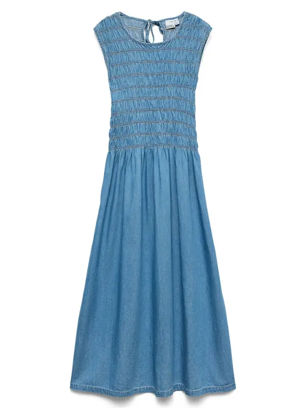 Vero Moda Vero Moda Jeans haljina Nerina 10346564 Plava Regular Fit