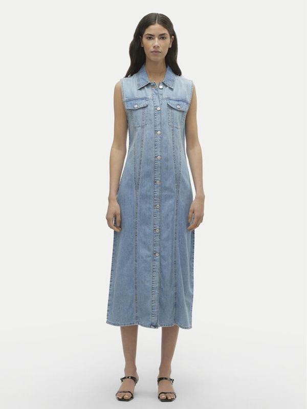 Vero Moda Vero Moda Jeans haljina Zadie 10309673 Plava Regular Fit