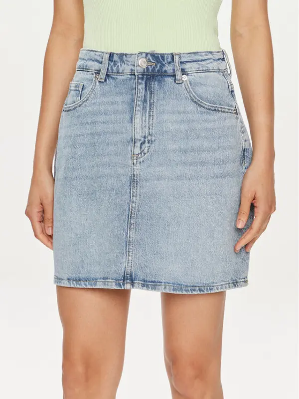 Vero Moda Vero Moda Jeans suknja Tessa 10301536 Plava Regular Fit