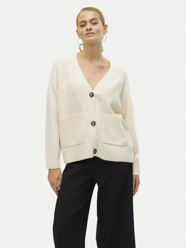 Vero Moda Vero Moda Kardigan Boom 10320457 Bež Loose Fit