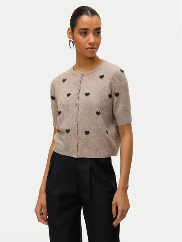 Vero Moda Vero Moda Kardigan Doffy 10330795 Bež Regular Fit