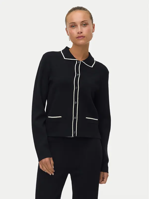 Vero Moda Vero Moda Kardigan Gold 10337626 Crna Regular Fit