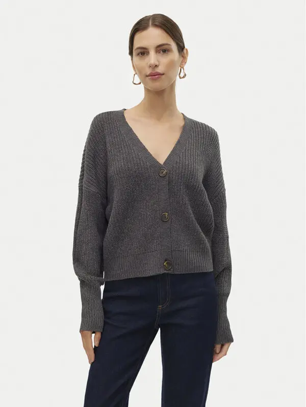 Vero Moda Vero Moda Kardigan Lea 10249632 Siva Regular Fit