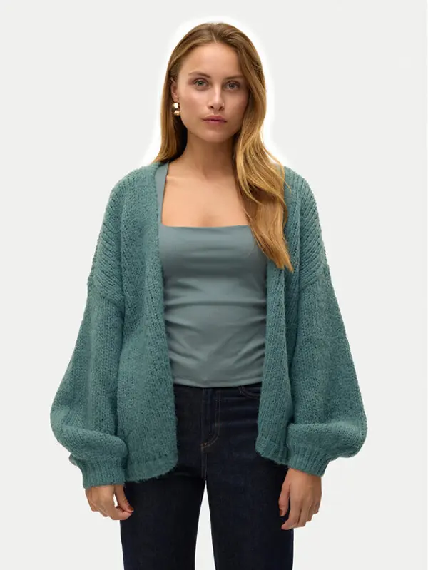 Vero Moda Vero Moda Kardigan Maybe 10273101 Zelena Oversize