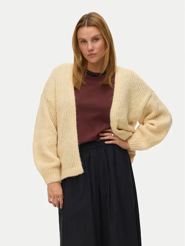 Vero Moda Vero Moda Kardigan Maybe 10273101 Žuta Oversize
