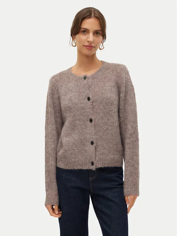 Vero Moda Vero Moda Kardigan Novah 10320496 Smeđa Regular Fit