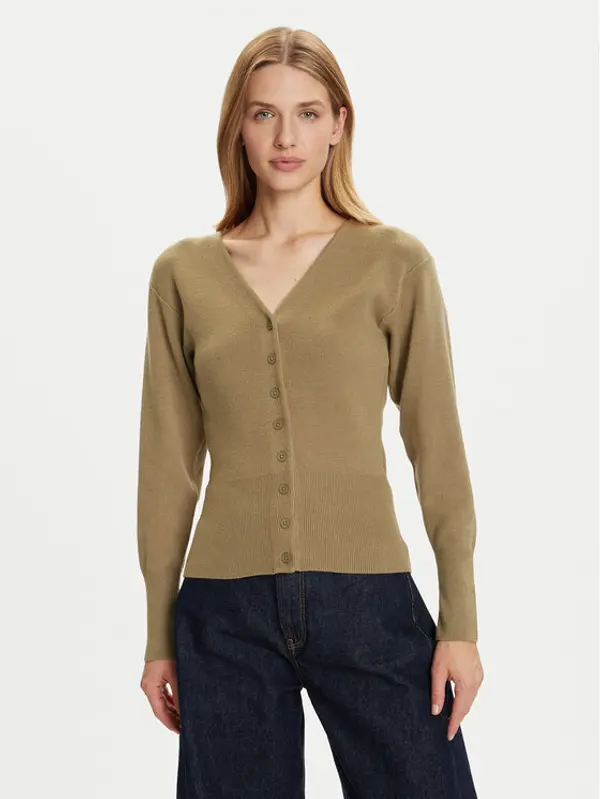 Vero Moda Vero Moda Kardigan Saba 10334777 Zelena Regular Fit