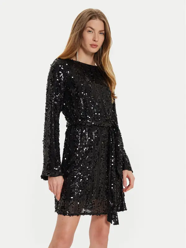 Vero Moda Vero Moda Koktel haljina Efa 10321447 Crna Regular Fit