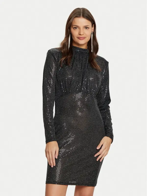 Vero Moda Vero Moda Koktel haljina Evaline 10317040 Crna Slim Fit