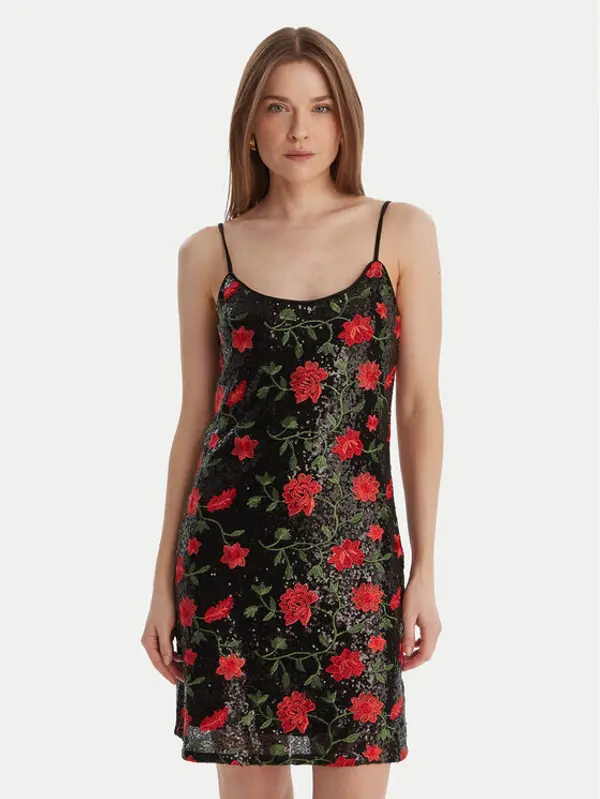 Vero Moda Vero Moda Koktel haljina Molly 10340993 Crna Slim Fit