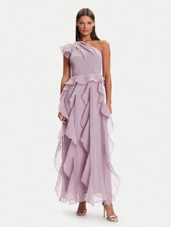 Vero Moda Vero Moda Koktel haljina Sabrina 10343819 Ljubičasta Regular Fit