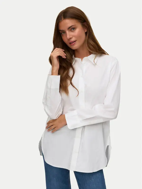 Vero Moda Vero Moda Košulja Elina 10336329 Bijela Loose Fit