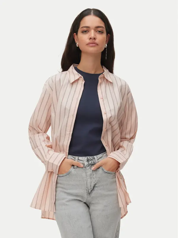 Vero Moda Vero Moda Košulja Elina 10336329 Ružičasta Loose Fit