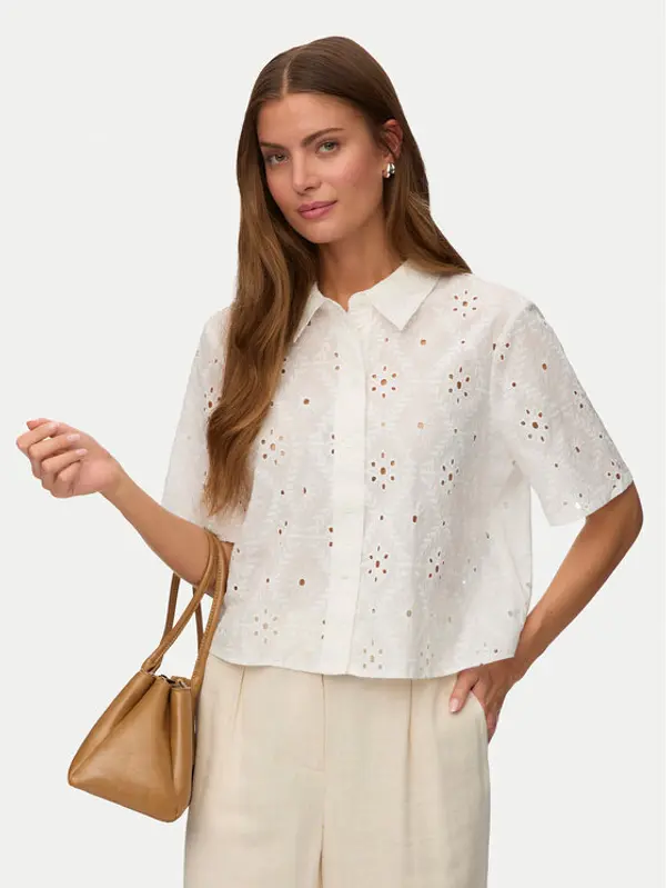 Vero Moda Vero Moda Košulja Eliza 10342754 Bijela Regular Fit