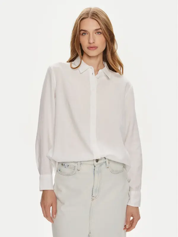 Vero Moda Vero Moda Košulja Linn 10305085 Bijela Relaxed Fit