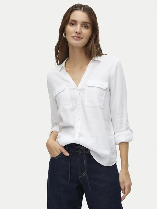 Vero Moda Vero Moda Košulja Linn 10308407 Bijela Regular Fit