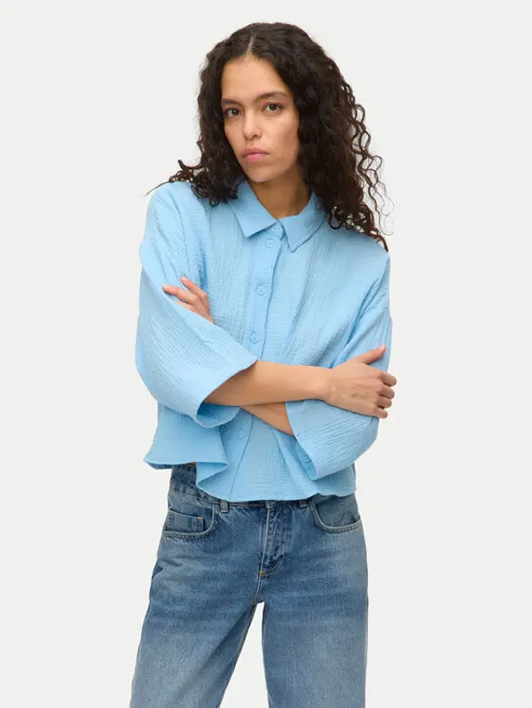 Vero Moda Vero Moda Košulja Natali 10279685 Plava Standard Fit