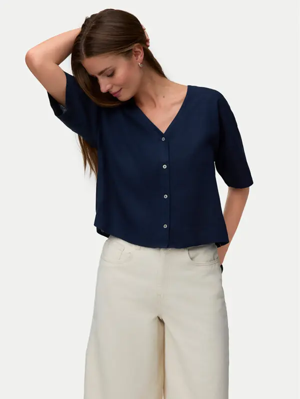 Vero Moda Vero Moda Košulja Rosie 10346914 Tamnoplava Loose Fit