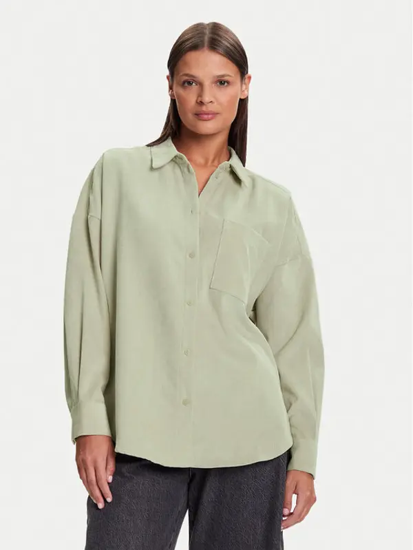 Vero Moda Vero Moda Košulja Sanne 10317194 Bež Oversize