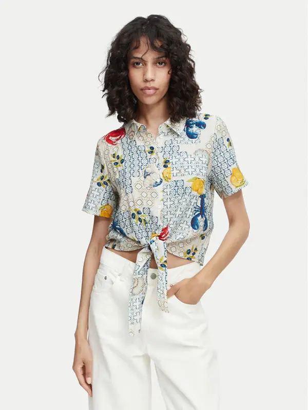 Vero Moda Vero Moda Košulja Valentina 10351011 Šarena Regular Fit