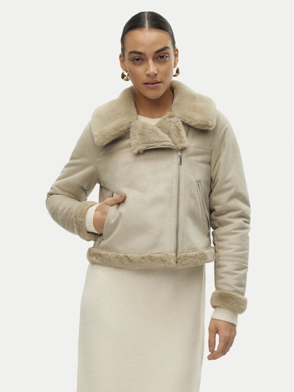 Vero Moda Vero Moda Kožuh Peggy 10290150 Siva Regular Fit
