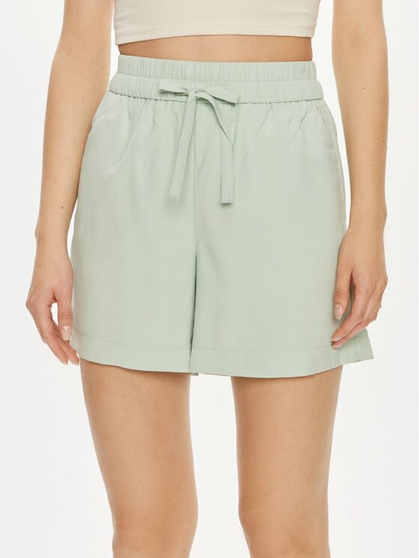 Vero Moda Vero Moda Kratke hlače Carmen 10278931 Zelena Loose Fit