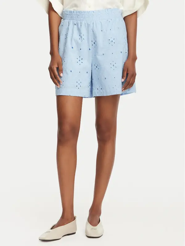Vero Moda Vero Moda Kratke hlače Eliza 10346709 Svijetlo plava Regular Fit