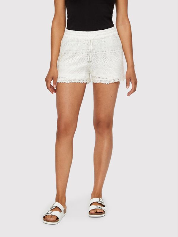 Vero Moda Vero Moda Kratke hlače Honey 10190155 Bijela Regular Fit