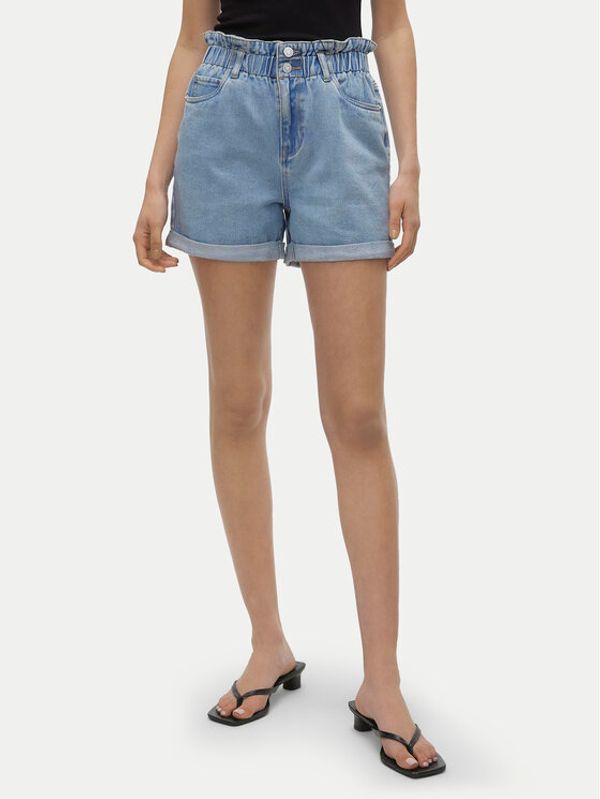 Vero Moda Vero Moda Kratke hlače Lyra 10307784 Plava Loose Fit